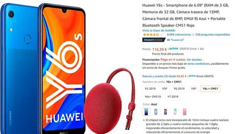 El precio del Huawei Y6s toca fondo con más de 40€ de descuento