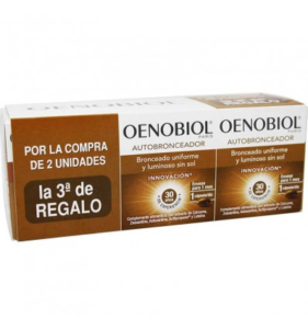 Oenobiol Autobronceador Triplo 90 capsulas Oferta Después del verano prolonga tu bronceado