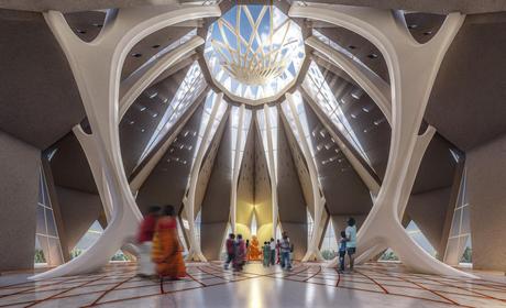 El sagrado Hendecágono: Templo Shirdi Sai Baba por Shilpa Architects y rat Studio