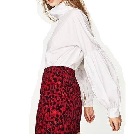 Zara Falda Animal Print