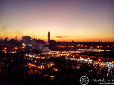 Itinerario Marruecos en 7 días plaza jamaa el fna marrakech que ver