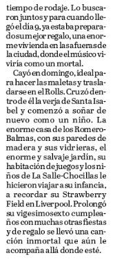 El cumpleaños mas sonado de John Lennon.