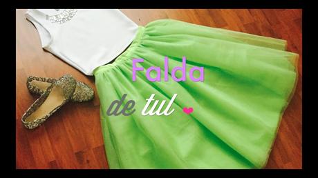 Falda De Tul Larga Para Nina