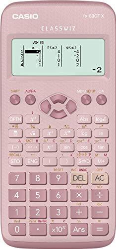 Calculadora científica, ¿cuál comprar? Nuevo Casio FX-83GTX Calculadora científica Rosa