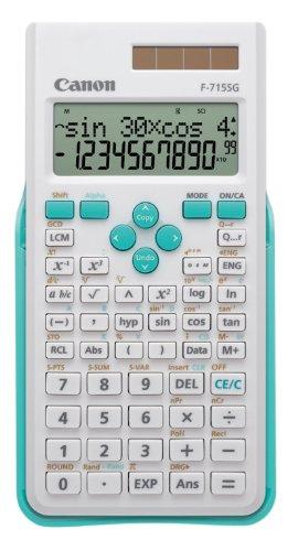 Calculadora científica, ¿cuál comprar? Calculadora científica Canon F-715SG Azul y Blanco