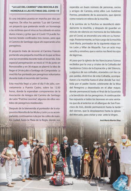 El Senderín, octubre de 2020, Nº 38, de la segunda época El Senderín, octubre de 2020, Nº 38, de la segunda época