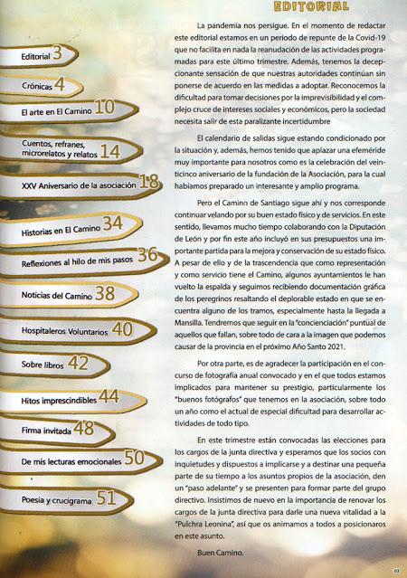 El Senderín, octubre de 2020, Nº 38, de la segunda época El Senderín, octubre de 2020, Nº 38, de la segunda época