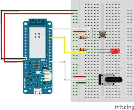 Controlar  un potenciometro con Arduino Iot Cloud