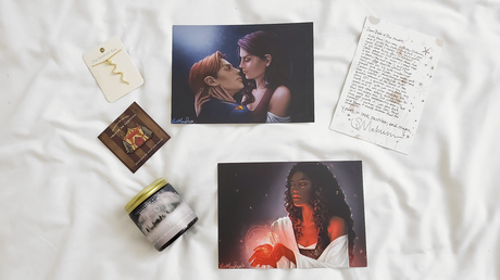 Caja literaria: Blood and Honey (Bookish Box)