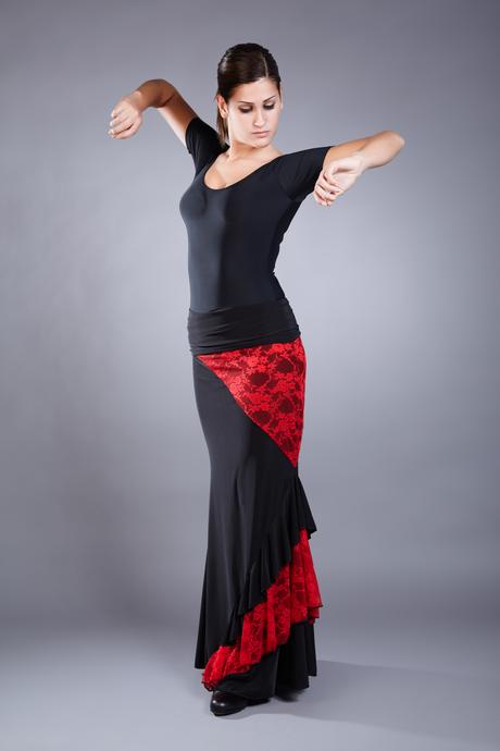 Patron Falda Ensayo Flamenco