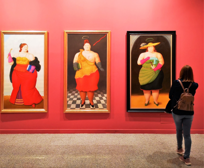 Fernando Botero y su pintura.
