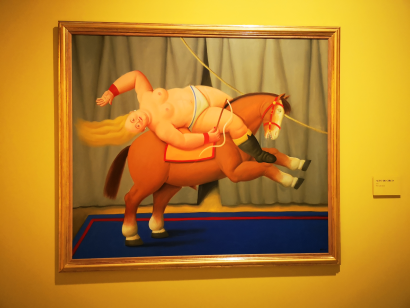 Fernando Botero y su pintura.