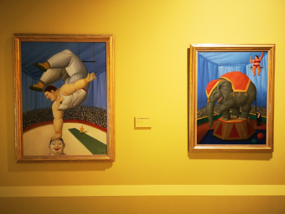 Fernando Botero y su pintura.