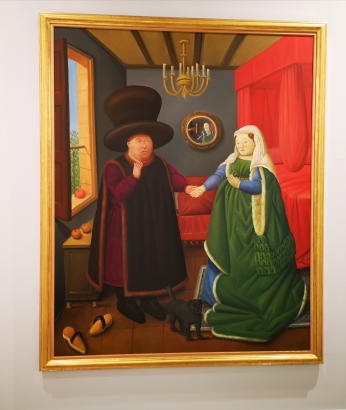 Fernando Botero y su pintura.