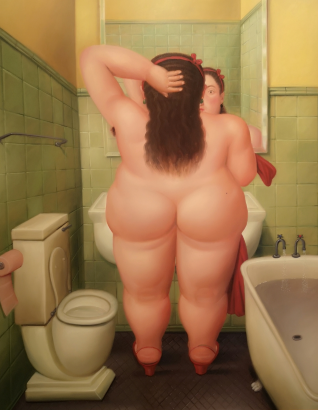 Fernando Botero y su pintura.