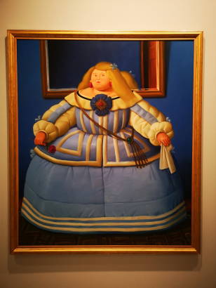 Fernando Botero y su pintura.