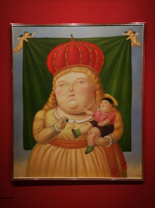 Fernando Botero y su pintura.