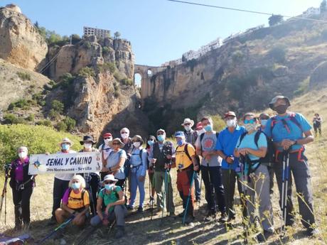 SEÑAL Y CAMINO VISITA RONDA