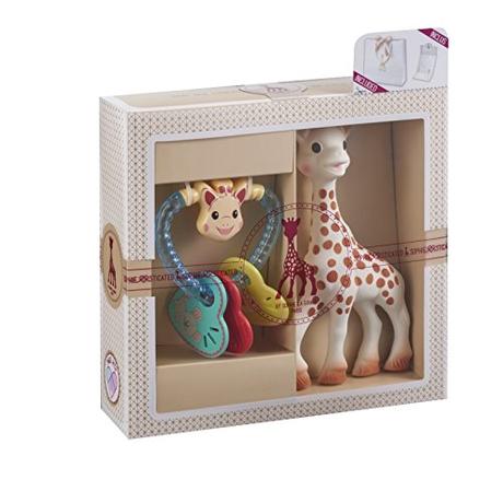 Sophie la jirafa sonajero y mordedor juguete regalo Set para bebés