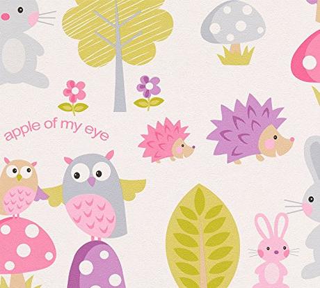 A.S. Création papel pintado de papel Boys & Girls 5 colorido blanco 10,05 m x 0,53 m 935551