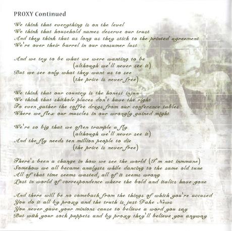 The Tangent - Proxy (2018) The Tangent - Proxy (2018)