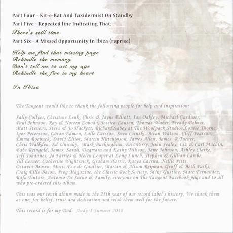 The Tangent - Proxy (2018) The Tangent - Proxy (2018)