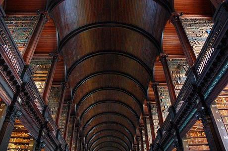 Techo de la Old Library del Trinity College