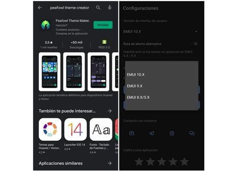 El truco para crear tus propios temas de Huawei El truco para crear tus propios temas de Huawei