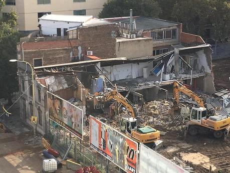 Demolida la sala Rocksound de Barcelona