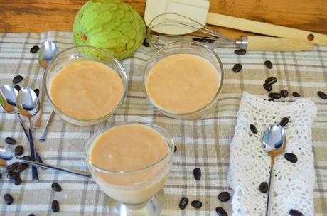 Las delicias de Mayte, postres de chirimoya, chirimoya alegre, mousse de chirimoya, como hacer mousse de chirimoya, chirimoya postres,