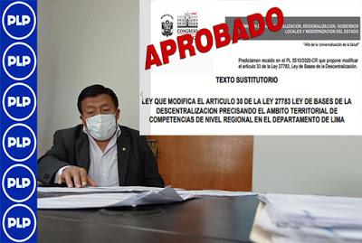 LIMA PROVINCIAS DEJARÍA DE ESTAR AMARRADA A LA CAPITAL DEL PERU…