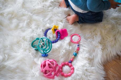 Mordedores para bebés de Nuby Mordedores para bebés de Nuby