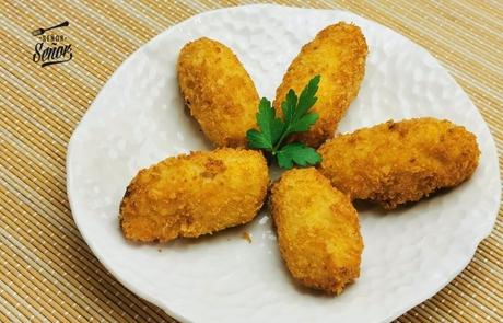 Croquetas de bacalao caseras, suaves y deliciosas