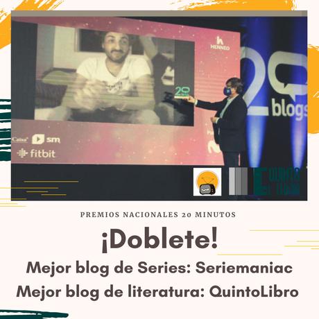 Seriemaniac elegido como mejor blog de series en los Premios 20 minutos Seriemaniac elegido como mejor blog de series en los Premios 20 minutos