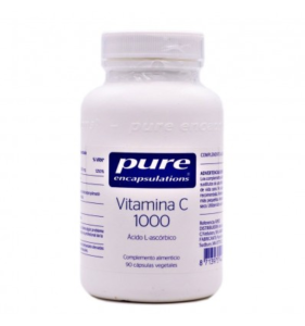 Pure Encapsulations Vitamina C 1000 90 Cápsulas Vegetales Precio Vitamina C, Como puede ayudarte contra el COVID-19