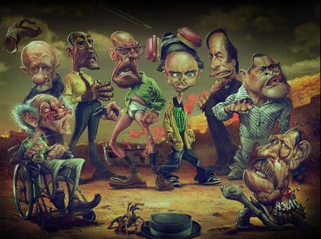 Los mejores personajes de Breaking Bad