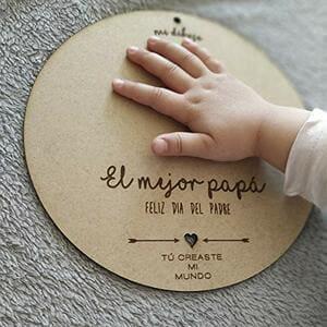 recuerdo de madera para papá