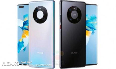 Iimágenes de prensa de los Huawei Mate 40 Pro filtradas