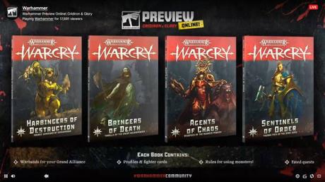 Previas de hoy de Warhammer Community: Warhammer Underworlds y Warcry Previas de hoy de Warhammer Community: Warhammer Underworlds y Warcry