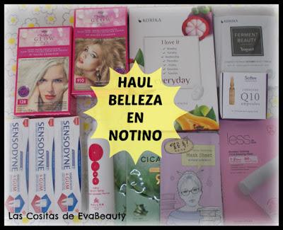 Haul compras belleza beauty Notino low cost