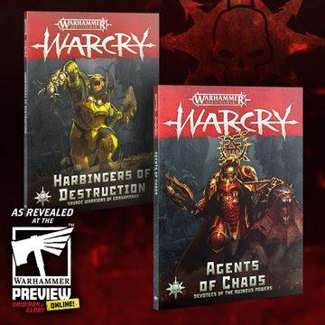 Previas de hoy de Warhammer Community: Warhammer Underworlds y Warcry