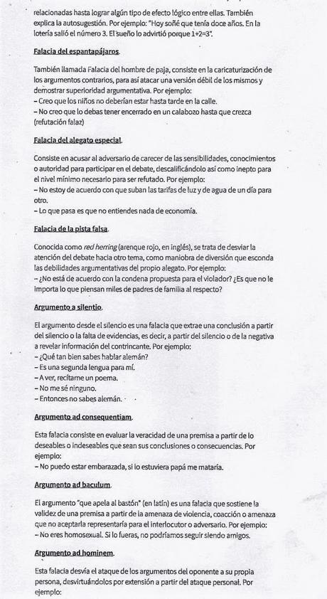 MÁS EJEMPLOS DE FALACIAS