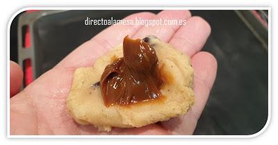 Cookies rellenas de dulce de leche Cookies rellenas de dulce de leche