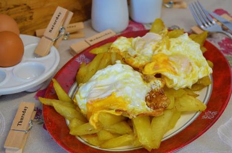 Os enseño cual es mi plato favorito ¿y el tuyo cual es? Las delicias de Mayte, como hacer patatas fritas con huevo, mi plato favorito, patatas fritas con huevos, mi plato preferido, patatas fritas, patatas fritas con huevo frito, patatas fritas con huevos revueltos,