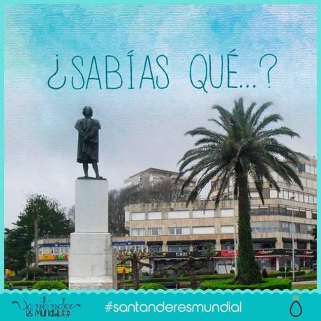 Santander: estatua de Colón