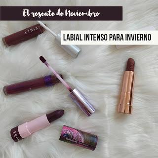 El RESCATE de NOVIEMBRE: Labial INTENSO para invierno