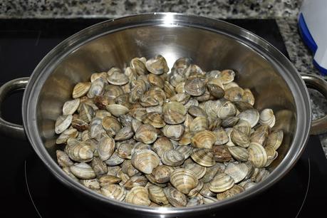 Almejas a la marinera Almejas a la marinera