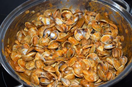 Almejas a la marinera Almejas a la marinera