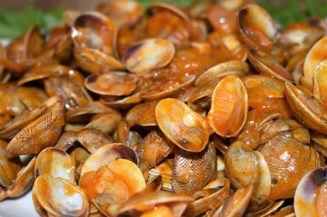 Almejas a la marinera Almejas a la marinera