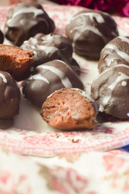 Cake Balls Veganas Red Velvet Cake Balls Veganas Red Velvet